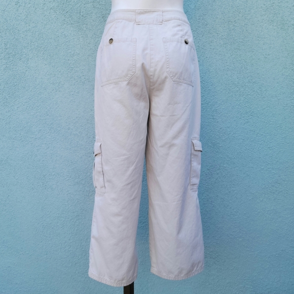 J Jill Petite Cargo Crop Pants - Picture 4 of 8